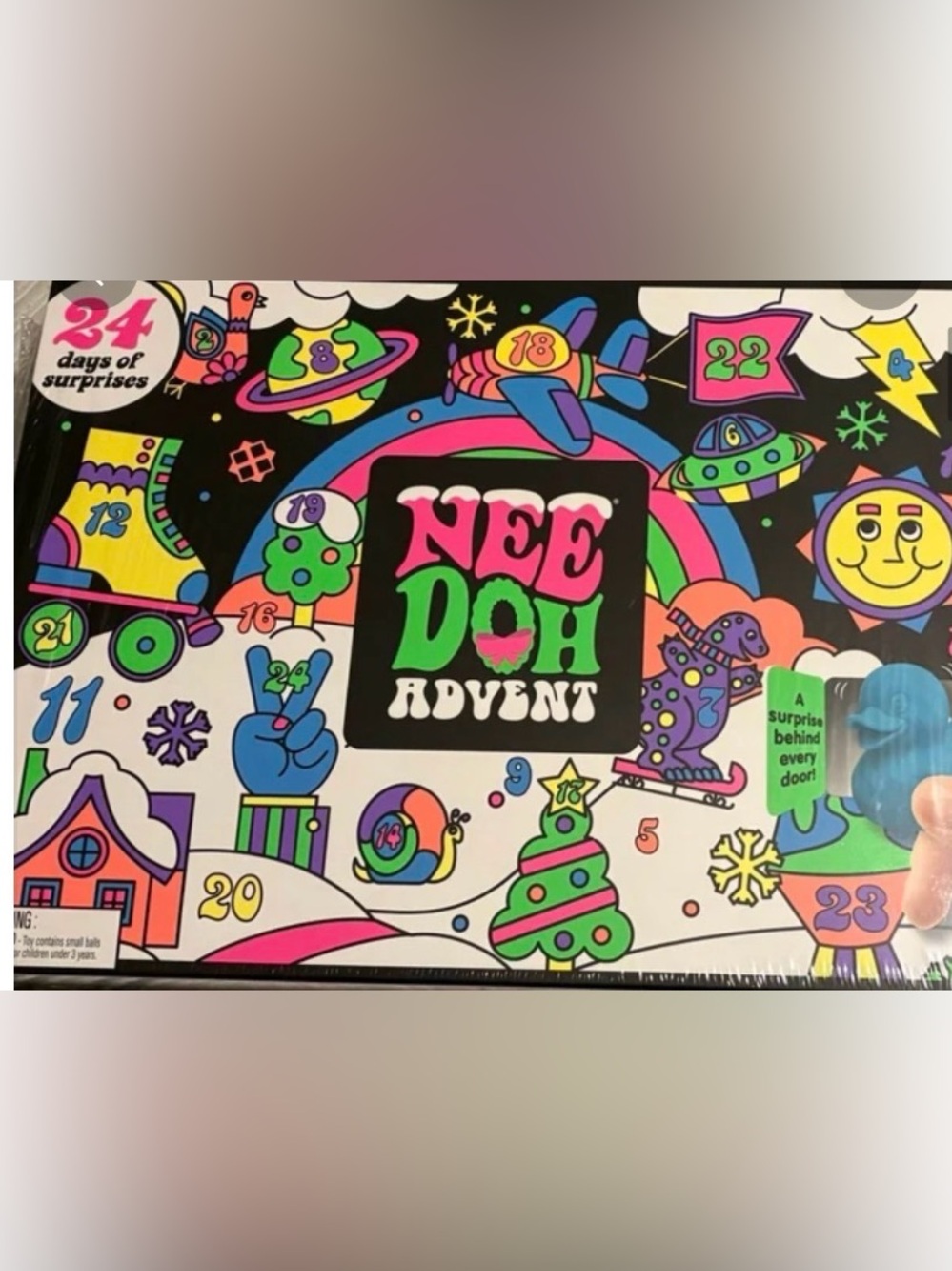 NeeDoh Christmas Advent Calendar new in box 2026